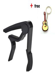 black Guitar Capo Musicians Recommended Capos for Acoustic Electric or Guitarr Perfect for Banjo and Ukulele Aluminum2118969