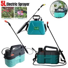 5L Electric Sprayer Garden Automatic Pesticide Sprayer Spray Gun Rechargeable Plant Sprayer Bottle Sprinkler Watering Can Garden 240403