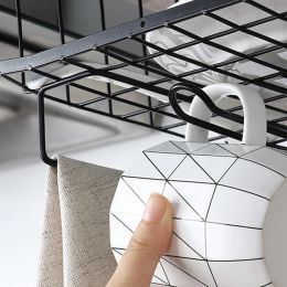 Metal Cabinet Holder Hanger Basket Wire Rack Hanging Pullout Drawer Sliding Under Shelf Storage Organiser for Kitchen Wardrobe