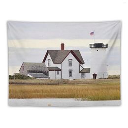 Tapestries Stage Harbour Lighthouse - Aka Harding's Beach Light Tapestry Home Decoration Accessories Room