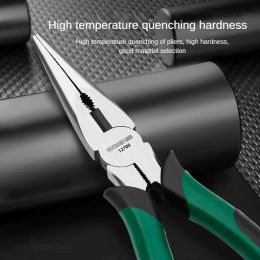 TUOSEN Multifunctional Diagonal Pliers Needle Nose Pliers Hardware Tools Universal Wire Cutters Electrician Hand Tools Household