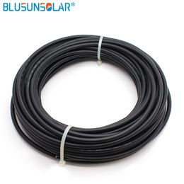 Single/Twin Core 1500V Solar Photovoltaic Wire 10m/20m 4mm2/6mm2 12/10AWG Cable Tinned Copper XLPE Jacket for PV Panels