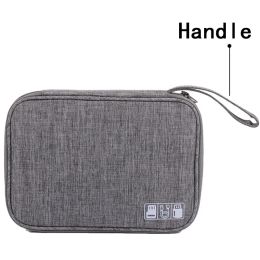 Phone Cable Organiser Portable Travel Cable Bag Waterproof USB Storage Bag Earphone Carrying Case Pouch Travel Kit Accessories