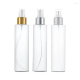 Storage Bottles 12Pcs 150ml Spray Bottle Empty Vial Refillable Frosted Plastic Perfume Atomizer Cosmetic Container Bouteille Plastique