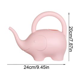 1PC Plastic Multi-colors Watering Can Elephant Indoor Plants Garden Greenhouse Sprinkler Flowers Sprinkler Garden Supplies