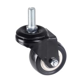 Casters of Universal wheels 1.5 2 3 inches M8 M10 M12 Screw Rod Double Bearing Universal Wheel Brake Wheel Silent Caster Wheel