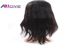 Good 10A Brazilian Hair Silky Straight Peruvian Full Lace Wigs With Baby Hair Human Hair 180 Density Natural Hairline For Black W2930293