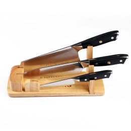 Wood Knife Holder 5/7/8 Inch Multifunctional Storage Rack Kitchen Utensils And Parts Stand For Knives Cutlery