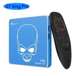 Box Beelink GT King Pro TV Box Android 9.0 Amlogic S922XH 4GB LPDDR4 64GB ROM Dolby Audio DTS Listen HiFi 5.8G WiFi 4K 75hz