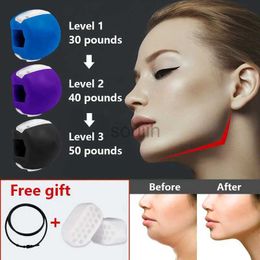 Face Massager Fitness Face Masseter Men Facial pop n go Mouth Jawline Jaw Exerciser Muscle Chew Ball Chew Bite Breaker Training 240409