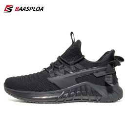 Boots Baasploa New Men Keepwarm High Top Waterproof Sneakers Casual Outdoor Running Shoes Tenis Shoes Winter Male Plush Shoes