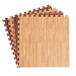 Carpets Floor Decoration Mat 10pcs/lot Fresh And Natural Wood Home Decor EVA 30X30X1.0