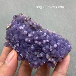 Natural grape agate mineral specimen stones and crystals healing crystals quartz gemstones free shipping