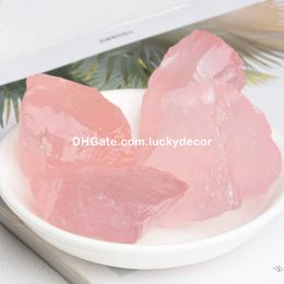 Raw Natural Mozambique Rose Quartz Chunks Freeform Pink Love Crystal Heart Chakra Gemstone Mineral Specimen