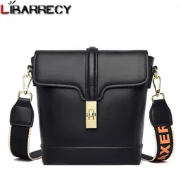 Shoulder Bags High Quality Leather Ladies Crossbody 2024 Fashion Designer Women Bag Luxury Solid Color Travel Sac Femme