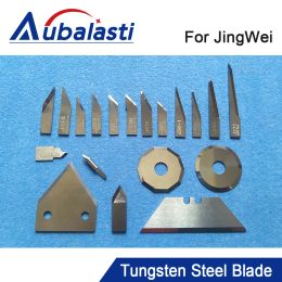 10Pcs 6Pcs Jingwei Vibrating Knife Oscillating Blade Round Blade for CNC Digital Vibrating Cutting Machine J206 J351 J383 J603