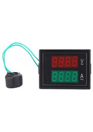 DL692042 Dual Digital Display Voltage Current Meter Volt Amp Gauge AC80300V AC01000A7363633