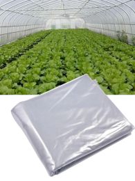 Garden Poly Tunnel Greenhouse Vegetable Fruit Plants Care Cover Metal Frame Protector Roof Panels Foil Garden Green House