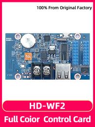 Huidu HD WF2 Full Colour LED Panel Pixel Display Control Card for LED Display Screen USB Port Main Board Supports Mobile WiFi