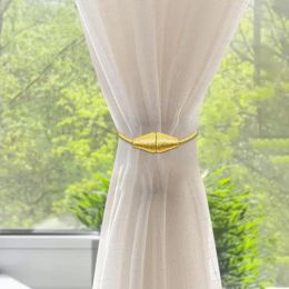 Magnetic Ball Curtain Tiebacks Tie Rope Curtain Clip Curtain Holders Tie Back Buckle Hanging Ball Curtain Decor Accessories
