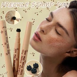 Natural Lifelike Fake Freckle Pen Lasting Dot Spot Penicl Waterproof Easy To Colour Stamp Freckle Pen Face Concealer Makeup Tools