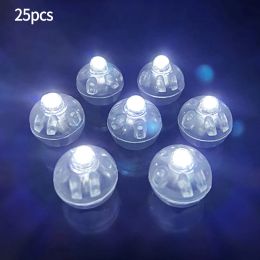 25pcs Tumbler Mini Ball Glow Balloons LED Glitters Glow Lanterns Christmas Suitable For Wedding Party Birthday Decoration