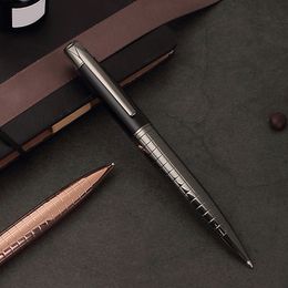 QX2B Luxury Retractable Ballpoint Pen Signature Black Ink Pen 1.0mm Point for Men Women Professional Executive Office Present