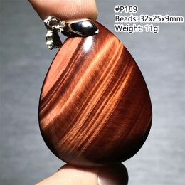 Natural Red Tiger Eye Stone Pendant Jewellery For Women Lady Man Healing Beauty Gift Reiki Crystal Energy Beads Gemstone AAAAA