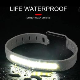 Night Running Armband LED Light Outdoor Sport Flashing Light USB Rechargeable Safe Belt Arm Leg Warning Wristband Cycling Lights