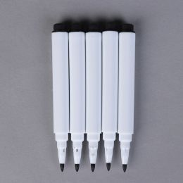 1pc Black White Liquid Chalk Blackboard Drawing Pen for Kids Room Wall Sticker Kitchen Jar Bottle Labels Mark Pens Easy to Wipe