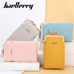 Shoulder Bags 2024 Women Casual Wallet Brand Mobile Phone Big Card Holders Handbag Purse Clutch Messenger Bag