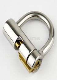 Stainless Steel 5mm PA Lock Glans Piercing Device Sex Toys For Men Penis Restraint Lock Y18928049393963