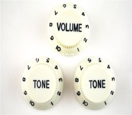 Mint 1 Volume2 Tone Knobs Electric Guitar Control Knobs For Fender Strat Style Guitar Wholes5831699