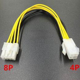 18Cm 4 Pin To Motherboard Cpu Power Cable ATX Male to Female EPS Cord Adapter CPU Supply