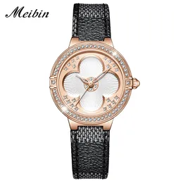 Womens light luxury fashion temperament watch womens belt waterproof explosive quartz watch R7