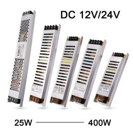 AC185-260V LED Driver Adapter to DC12V/24V Power Supply Lighting Transformer for LED Strip 25W 60W 100W 150W 200W 300W 400W