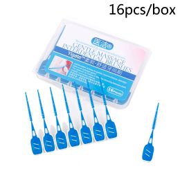 16pcs Interdental Brushes Cleaning Floss Teeth Dental Oral Care Tool