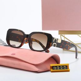 Designer Sunglasses Women Side M Letter Brand Frame Glasses Polarized Sunshade Eyewear Cute Adumbral For Lady