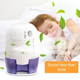 Electric Mini Dehumidifier Portable Compact Air Dryer 500ml Prevent Moisture and Mould For Home Use 100V-240V Drying Machine