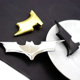 Dark Knight Rises Man Batarang Money Clip Black Id Card Folder Cash Money Clip Holder Magnetic ID Holder Wallet For Men Women