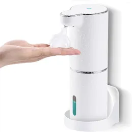 Liquid Soap Dispenser Automatic Inductive Foaming Hand Touchless Foam Rechargeable Bathroom Countertop Pump