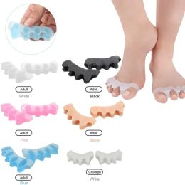 Toe Separator Flexible Toe Separating Straighteners Spacer Toe THallux Valgus Corrector Orthopaedic Hammer Straighter Care Toes