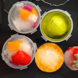 1/2/4/6PCS Ball Ice Molds Sphere Round Ball Ice Cube Makers Home and Bar Party Kitchen Whiskey Cocktail DIY Ice Cream Moulds