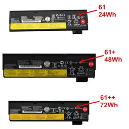 Batteries 61 61+ 61++ Original Laptop Battery 01AV423 01AV424 01AV425 01AV427 01AV490 For Lenovo ThinkPad T470 T480 T570 T580 P51S P52S