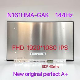 Screen N161HMAGAK Laptop Lcd Screen IPS FHD 1920*1080P 144HZ EDP 40 pins For 16.1" Slim LED Matrix Replacement Panel