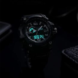 Youpin Outdoor Electronic Watch Calendar Clock Multifunctional Dial Dual Time Display With Night Light Shockproof Waterproofing