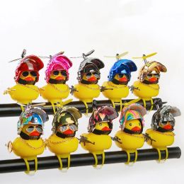 Car Duck Helmet Accessories Only Car Duck Sticky Pad Propeller Cute Automobile Accessories for Auto Rearview Mirror Dash Board