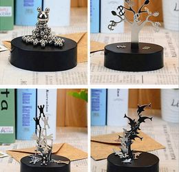 3D Magnetic Sculpture Diy Home Decoration desk art sculpture 10pcs9110845
