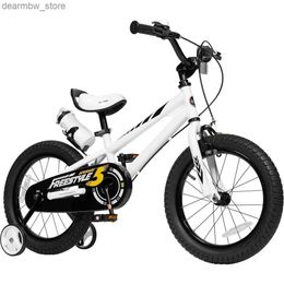 Bikes New Dual Handbrakes Kids Bike 14 Inch Toddrs arning Bicyc with Training Wheels for Boys Girls Beginners Age 3-5 Years L48