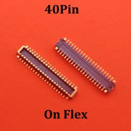 1-2Pcs LCD Display Screen Flex Cable Plug FPC Connector Contact For Xiaomi M Mi10 M10 Pro Mi 10 10Pro 10S Mi10S On Board 40Pin